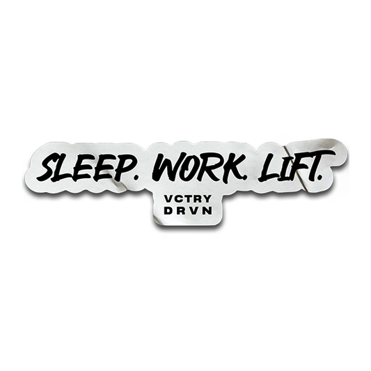 Sleep Work Lift Sticker