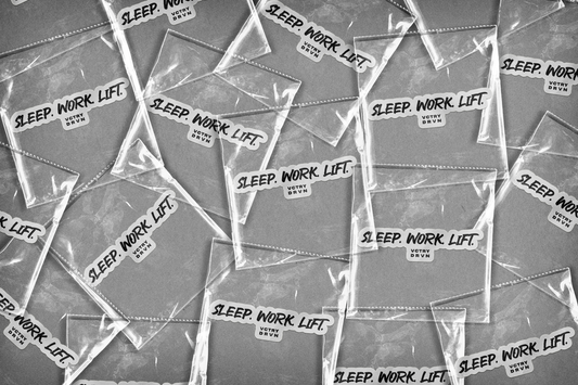 Sleep Work Lift Sticker